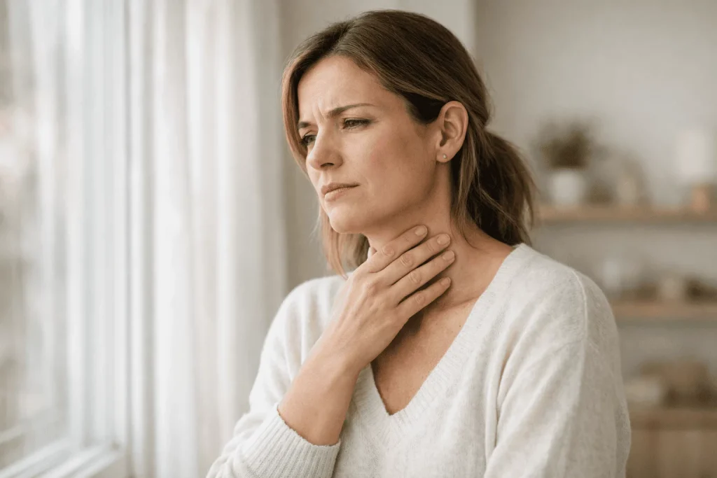 Gorge serrée, stress et homéopathie