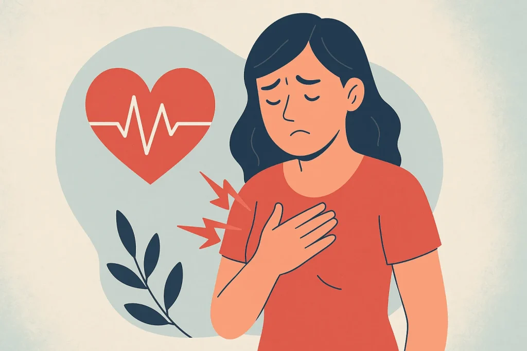 Palpitations émotionnelles et homéopathie